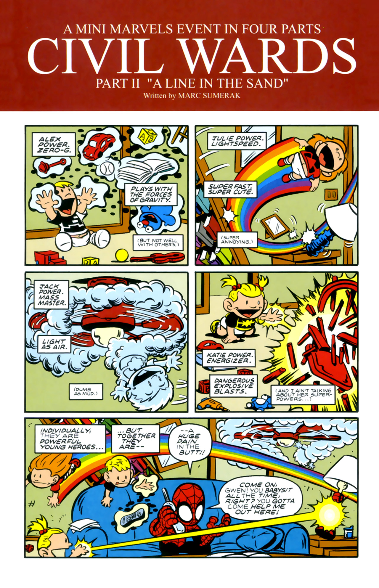 Read online Mini Marvels Ultimate Collection comic -  Issue # TPB (Part 1) - 75