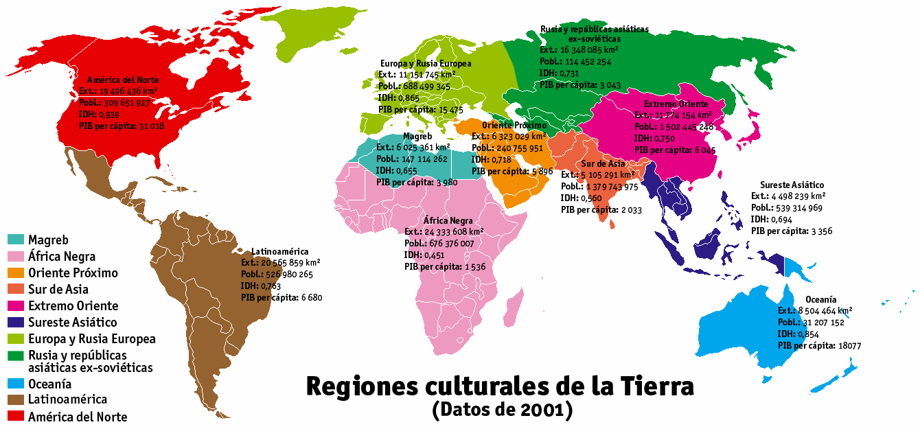 Principales Areas Culturales Principales Areas Culturales Del Mundo