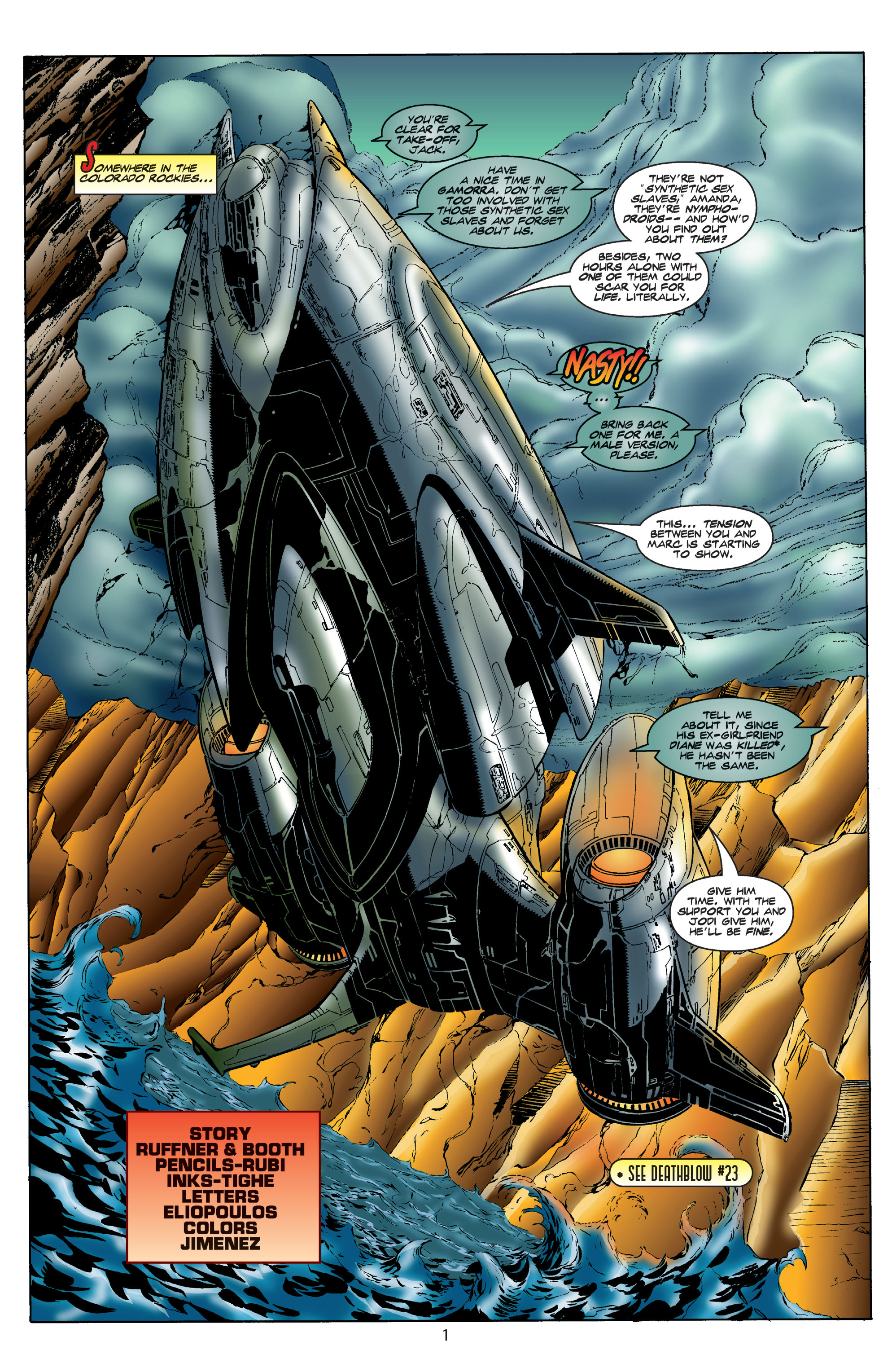 Read online Backlash comic -  Issue #15 - 2