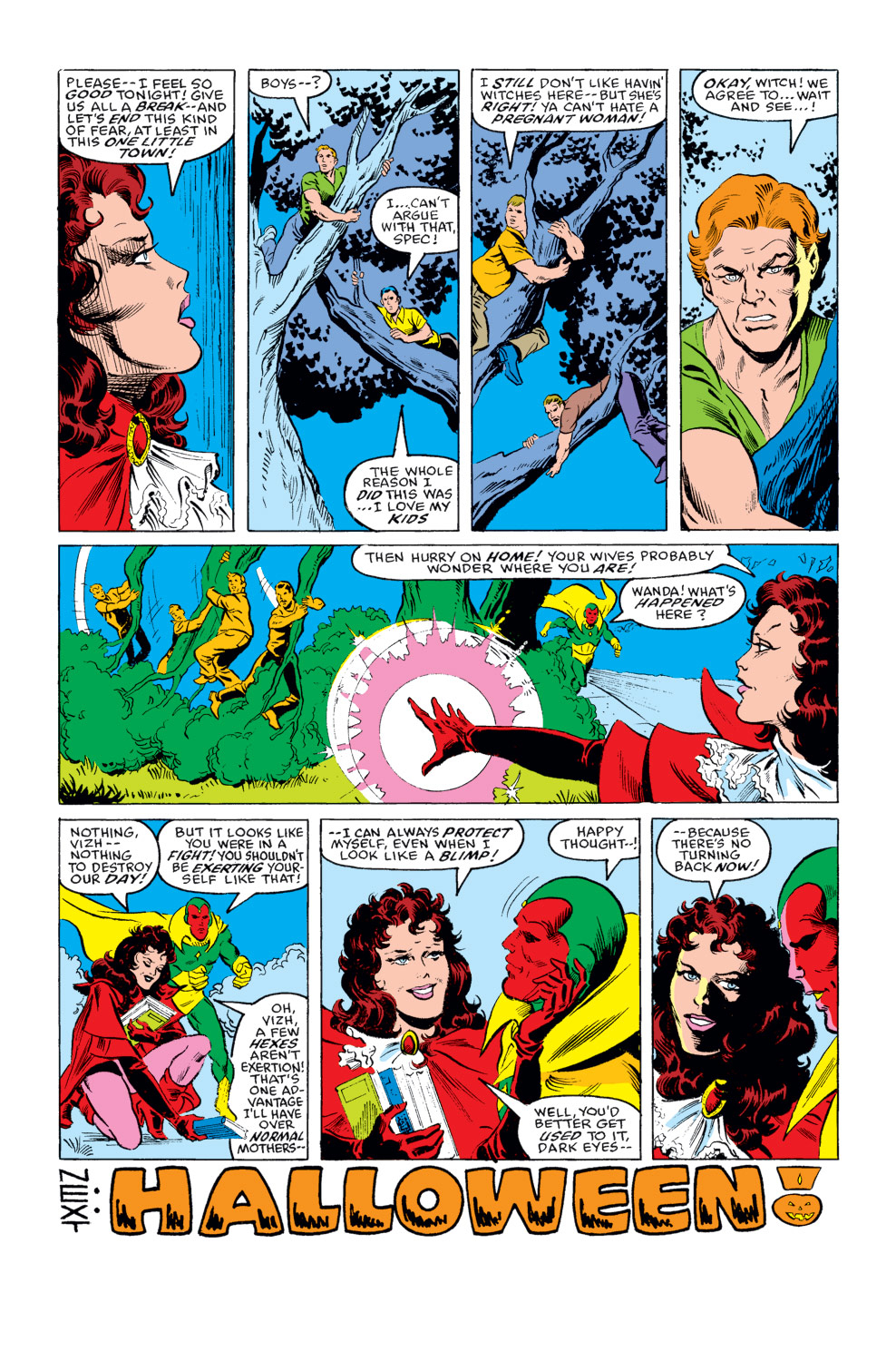 Read online The Vision and the Scarlet Witch (1985) comic -  Issue #4 - 23