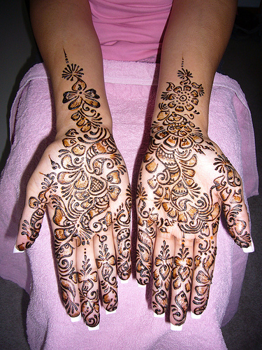 There are different henna (Mehndi) tattoo 