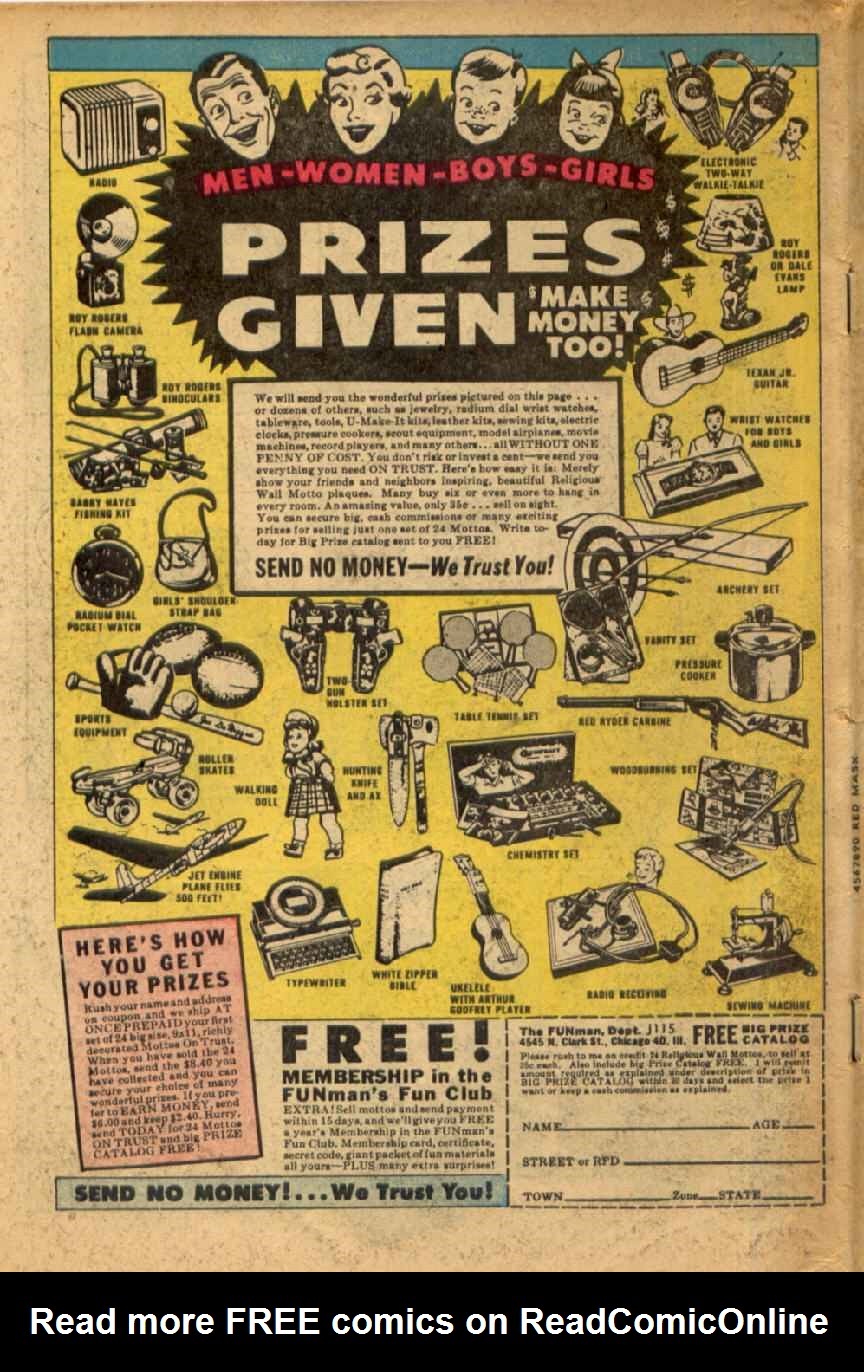 Read online Red Mask (1954) comic -  Issue #44 - 34