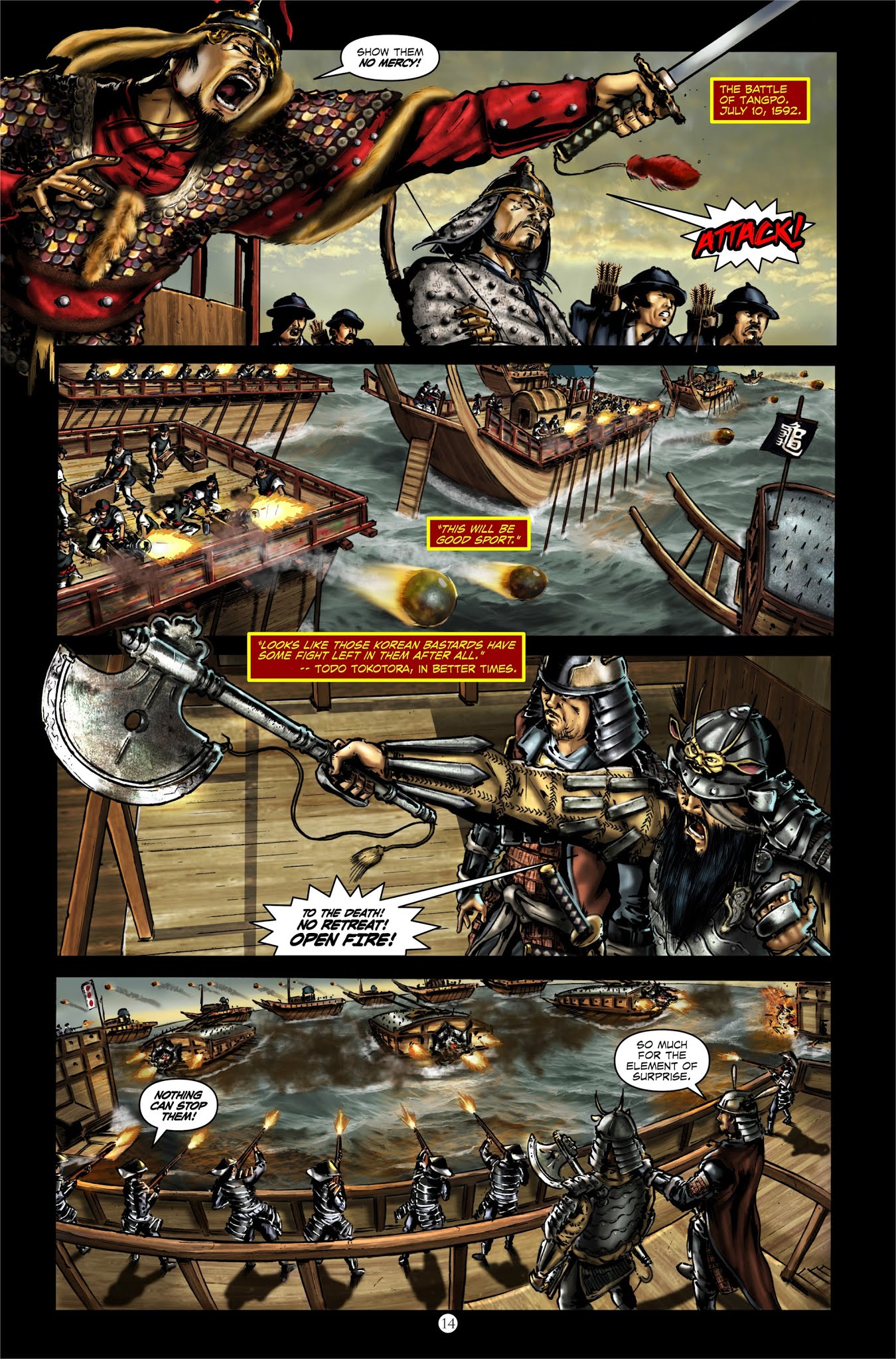 Read online Yi Soon Shin: Warrior and Defender comic -  Issue # TPB (Part 2) - 8