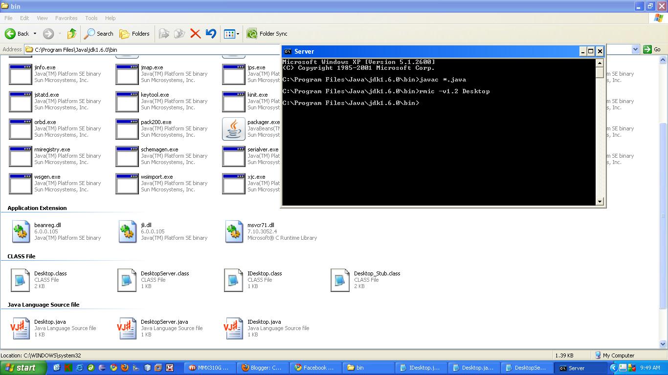 Champak's Blog A RMI based Application in Java to capture the Screen