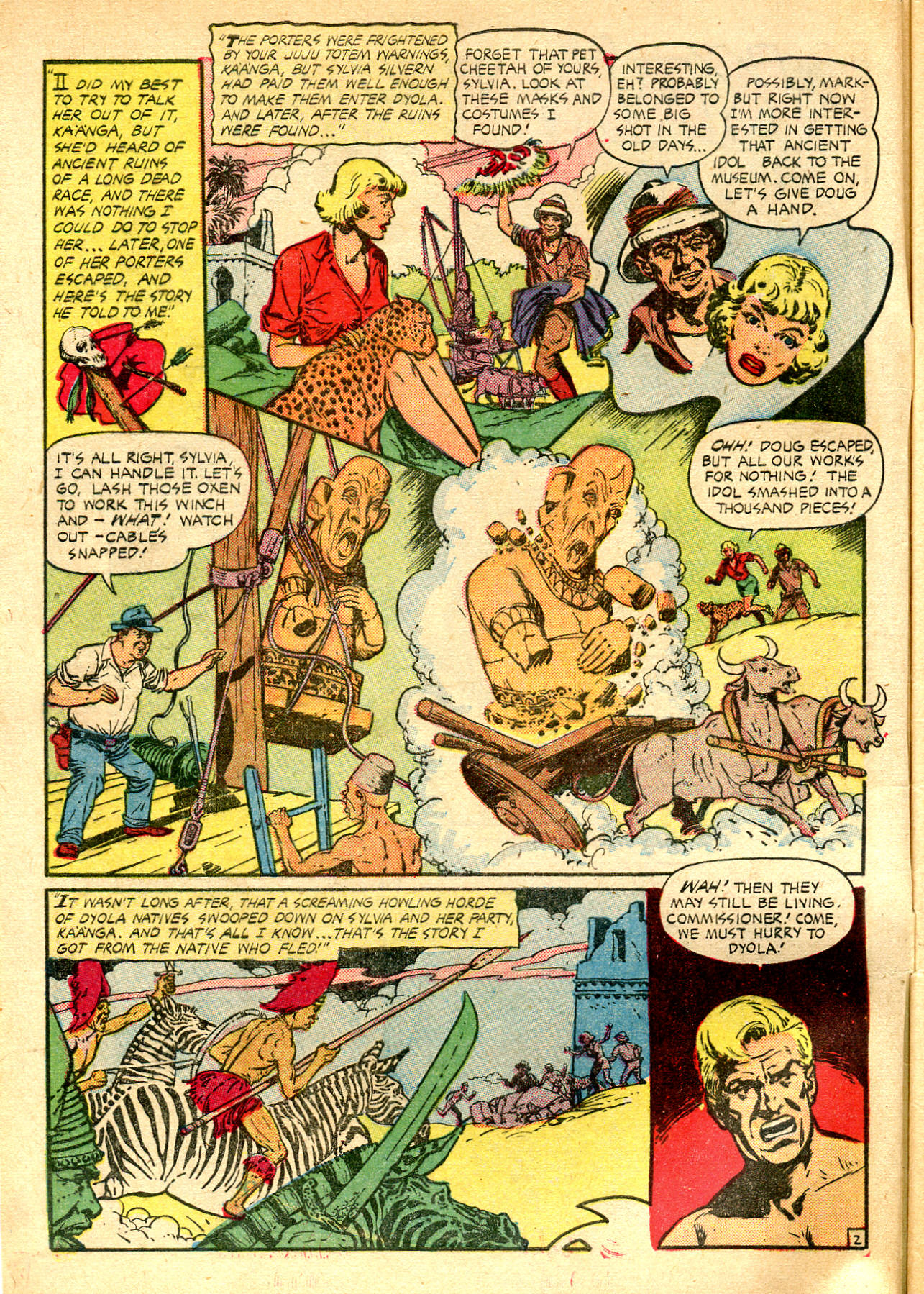 Read online Jungle Comics comic -  Issue #137 - 4
