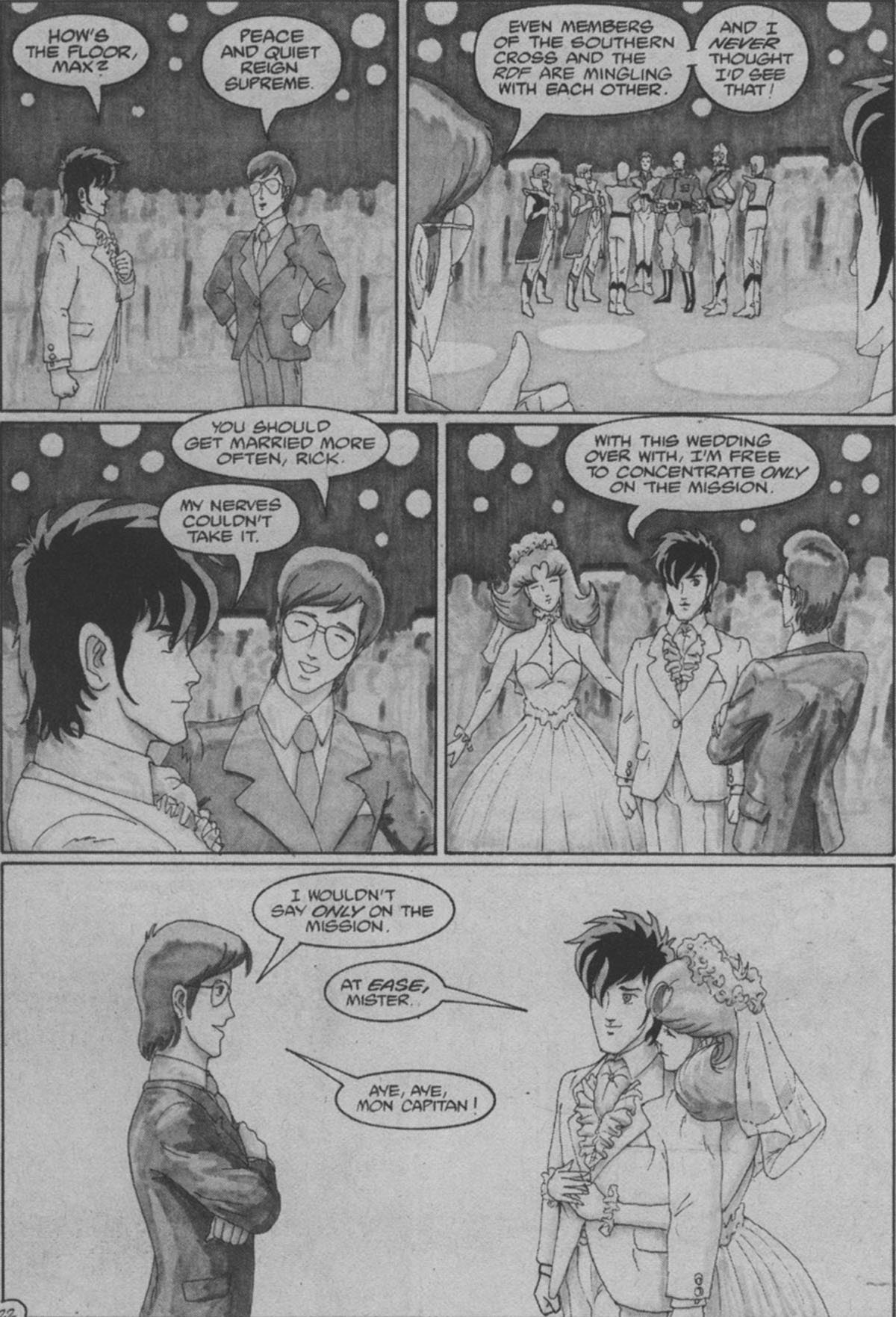Read online Robotech II: The Sentinels - The Marriage of Rick Hunter and Lisa Hayes comic -  Issue # TPB 2 - 104