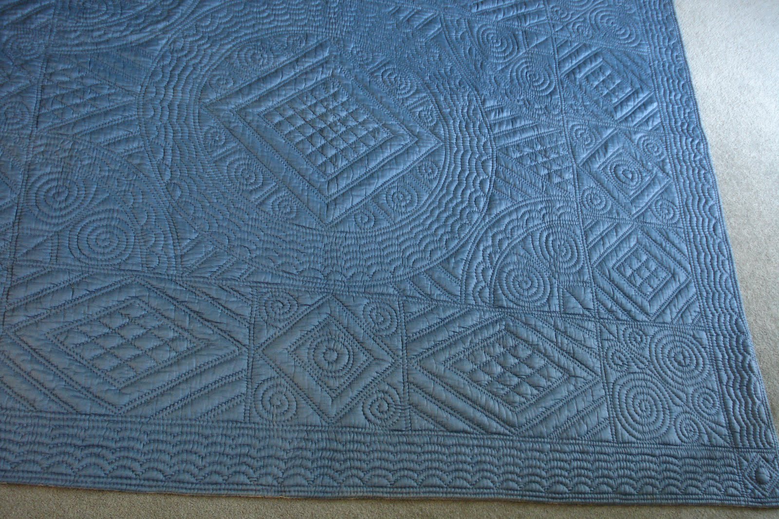 Welsh Quilts Welsh Wedding Quilt 1953 Brechfa