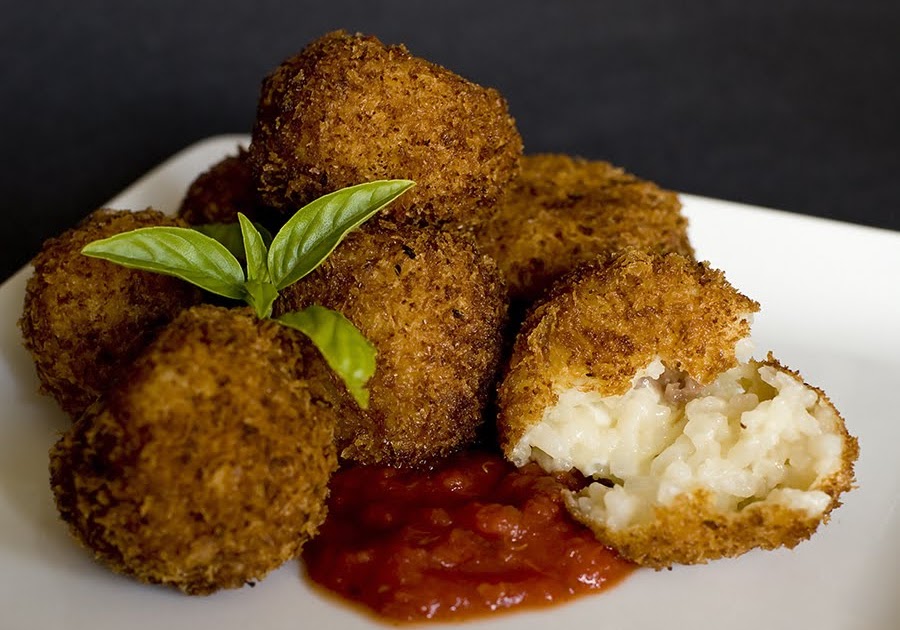 Your Everyday Mama Arancini Cheese Filled Risotto