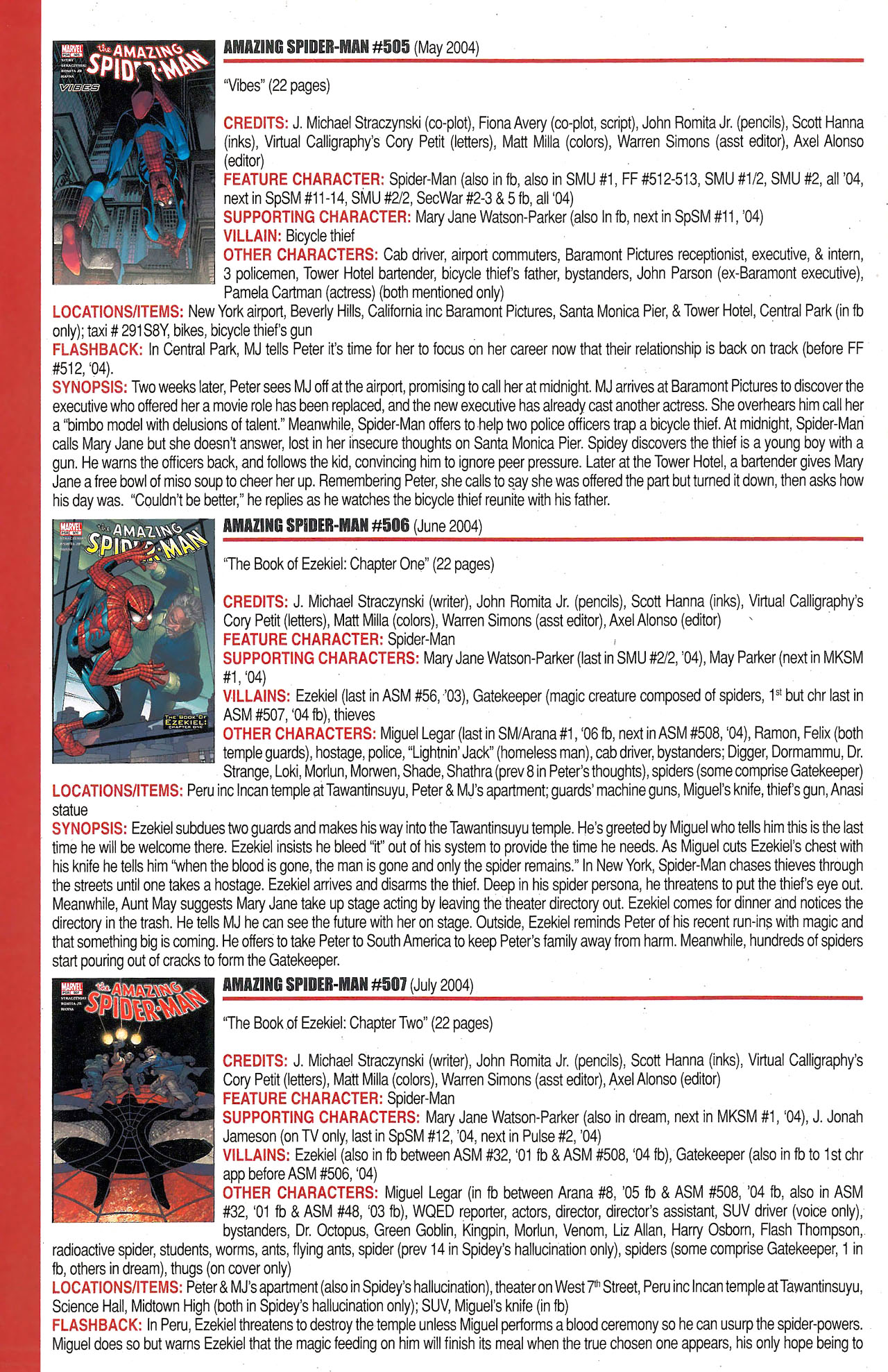 Read online Official Index to the Marvel Universe comic -  Issue #12 - 14