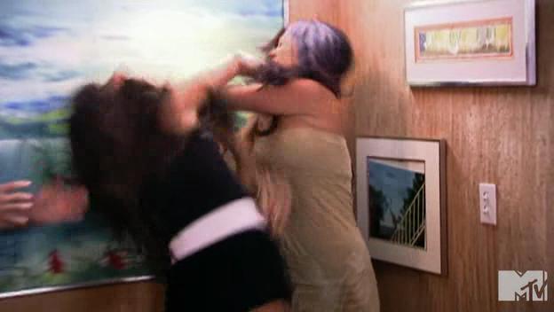 smush boobs together catfight Smush boobs together catfight
