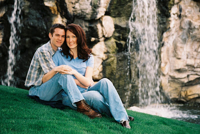 Bradly and Tara Daniels dentist engagement pictures true love adopt 2007