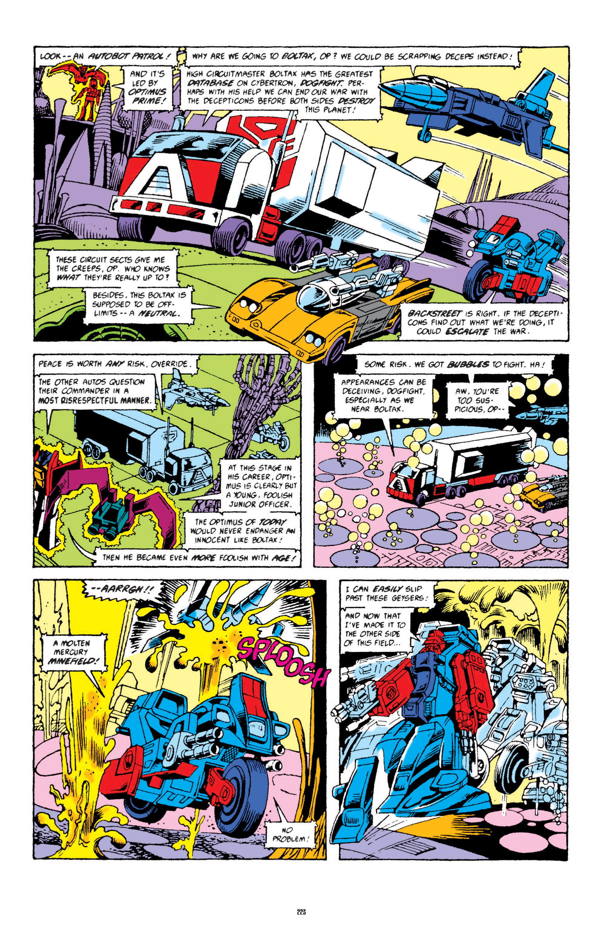 Read online The Transformers Classics comic -  Issue # TPB 4 - 224