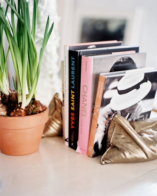 An Obsession with Style... Obsession Bean bag bookends...