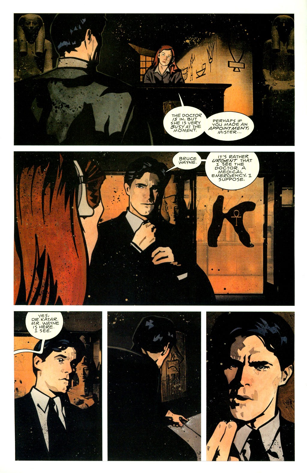 Read online Batman: The Ankh comic -  Issue #2 - 10