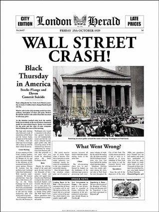 History of the Roaring Twenties: The Stock Market Crash