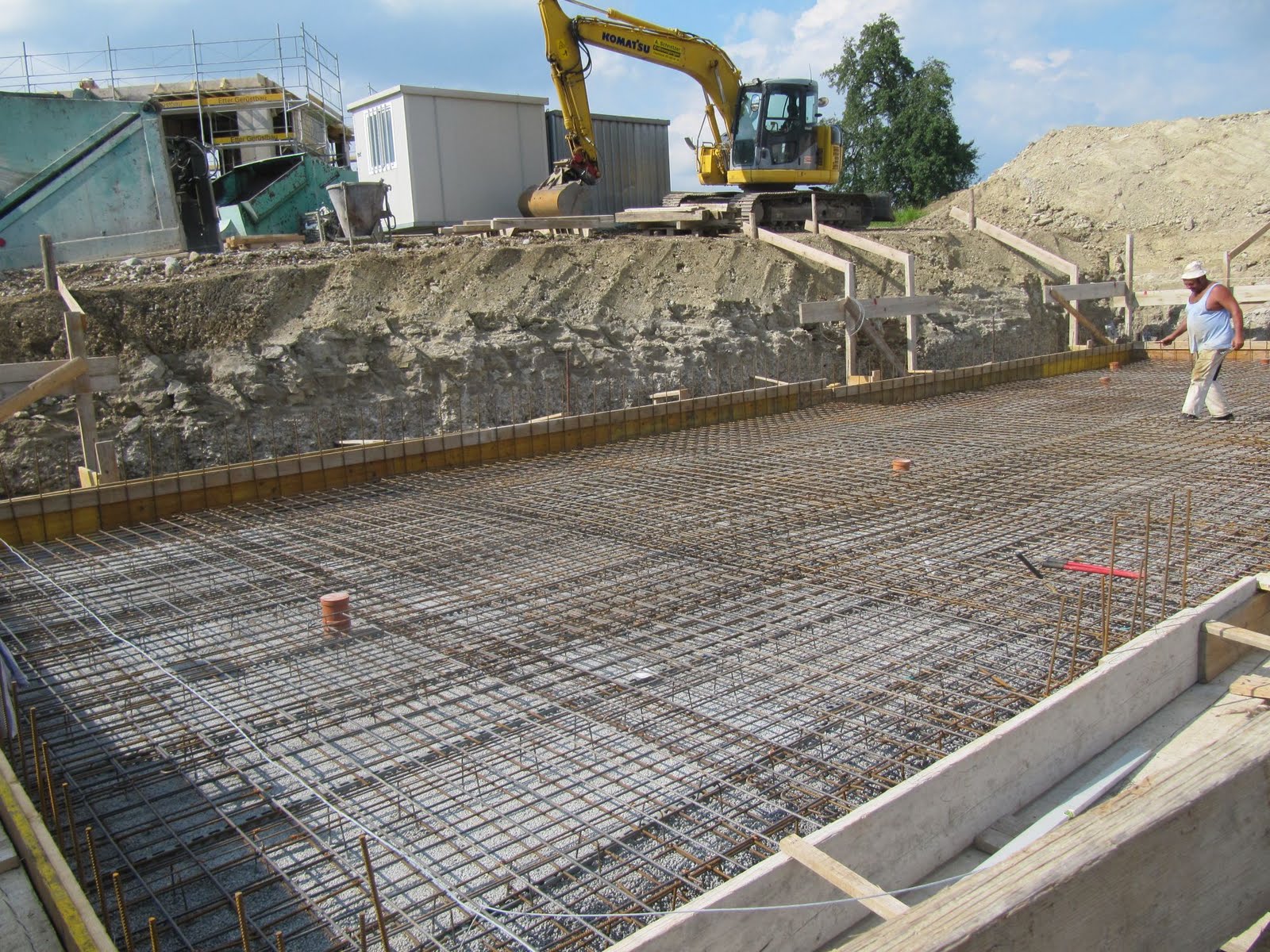 Braunau: Impressionen der Baustelle in Braunau