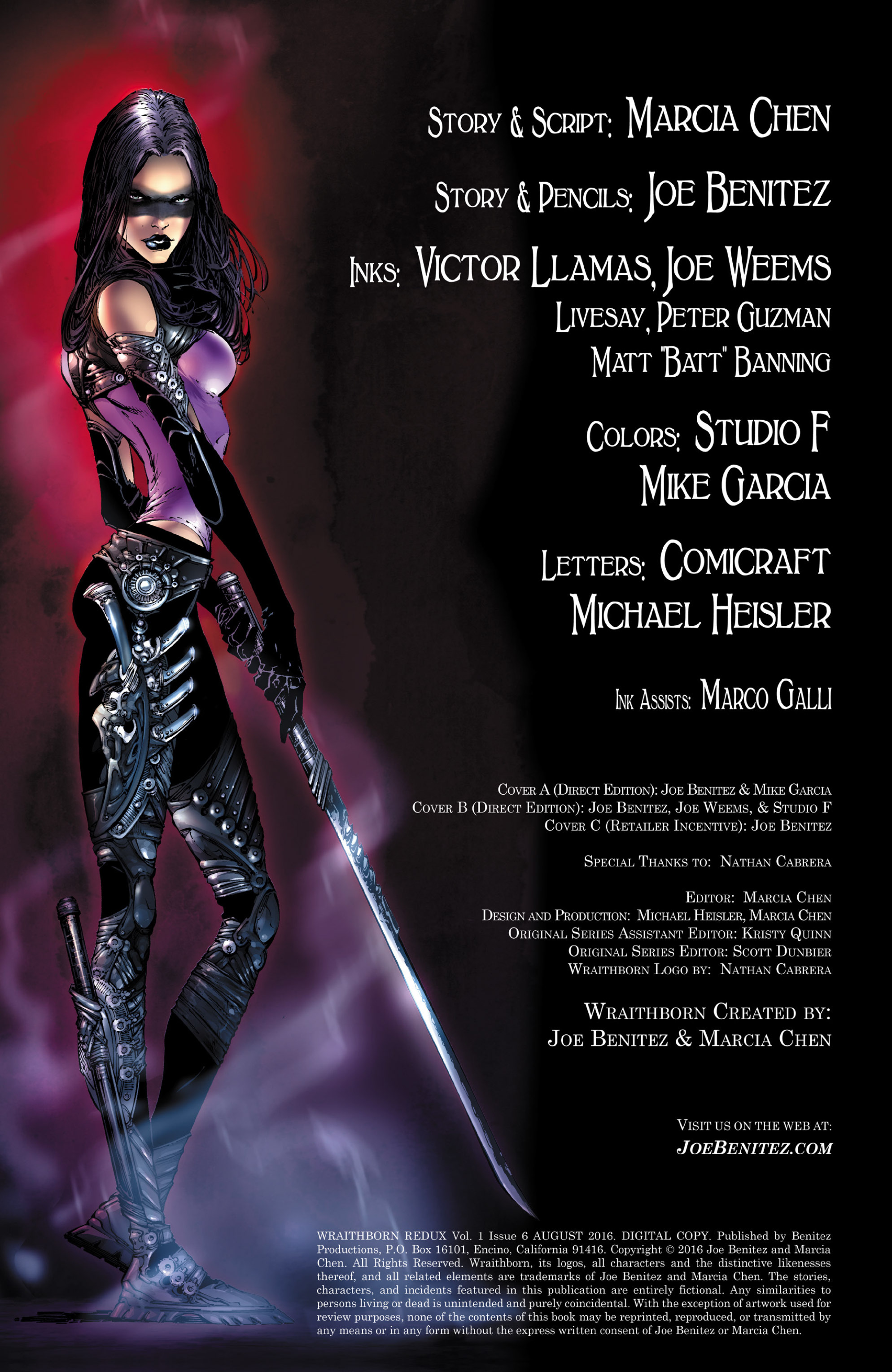 Read online Wraithborn Redux comic -  Issue #6 - 3