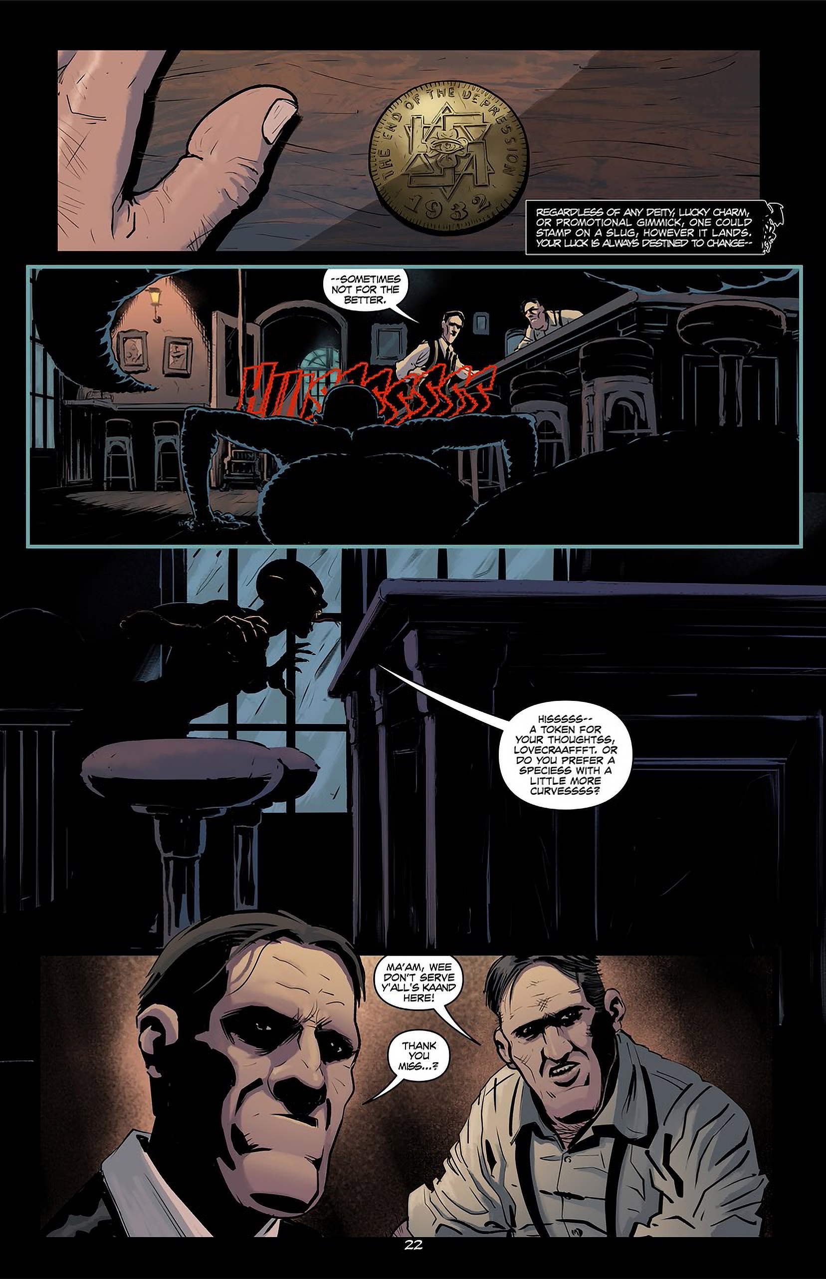 Read online Lovecraft P.I. - The Curious Case of ReAnimator comic -  Issue # TPB - 24