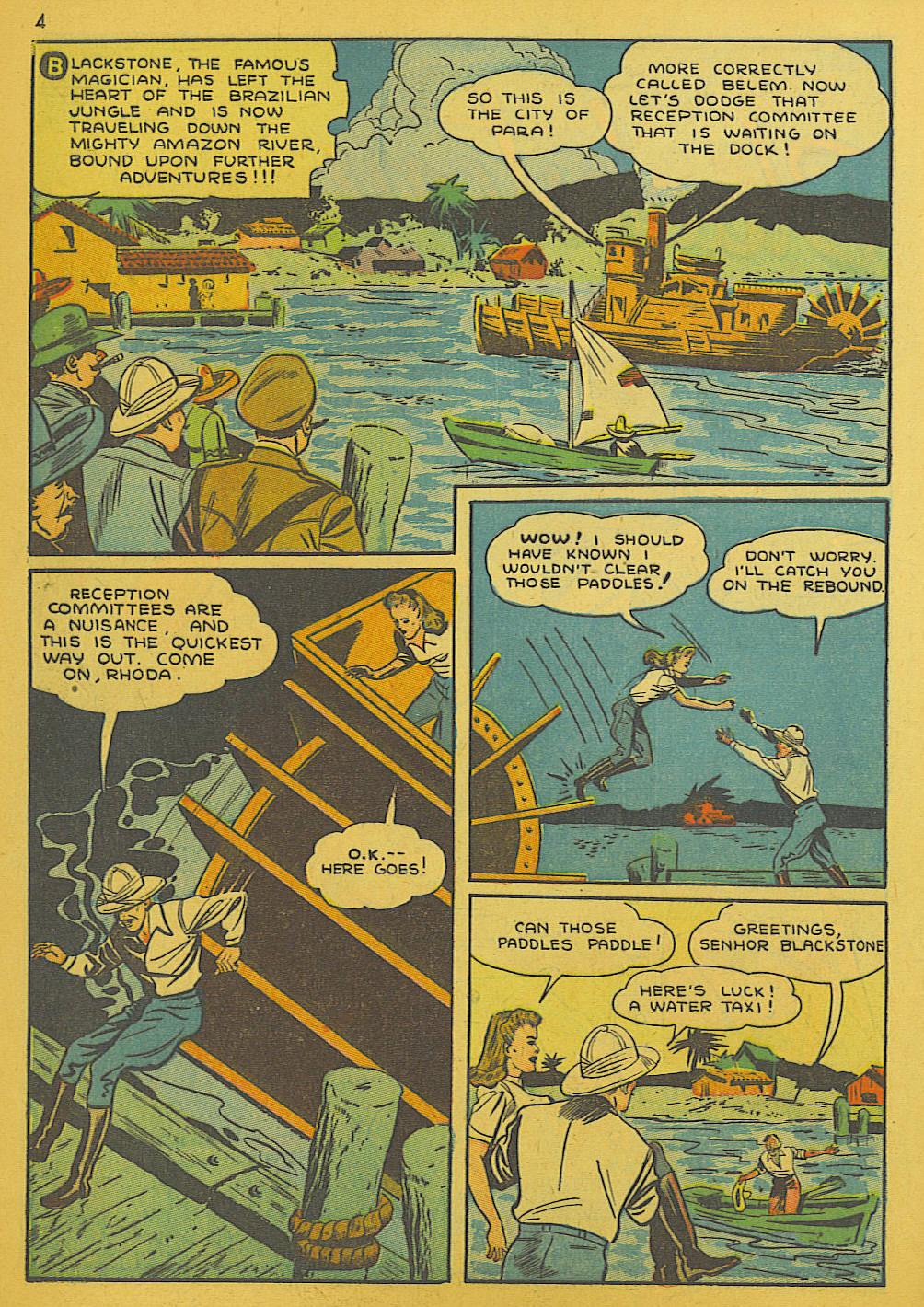 Read online Super-Magician Comics comic -  Issue #10 - 4