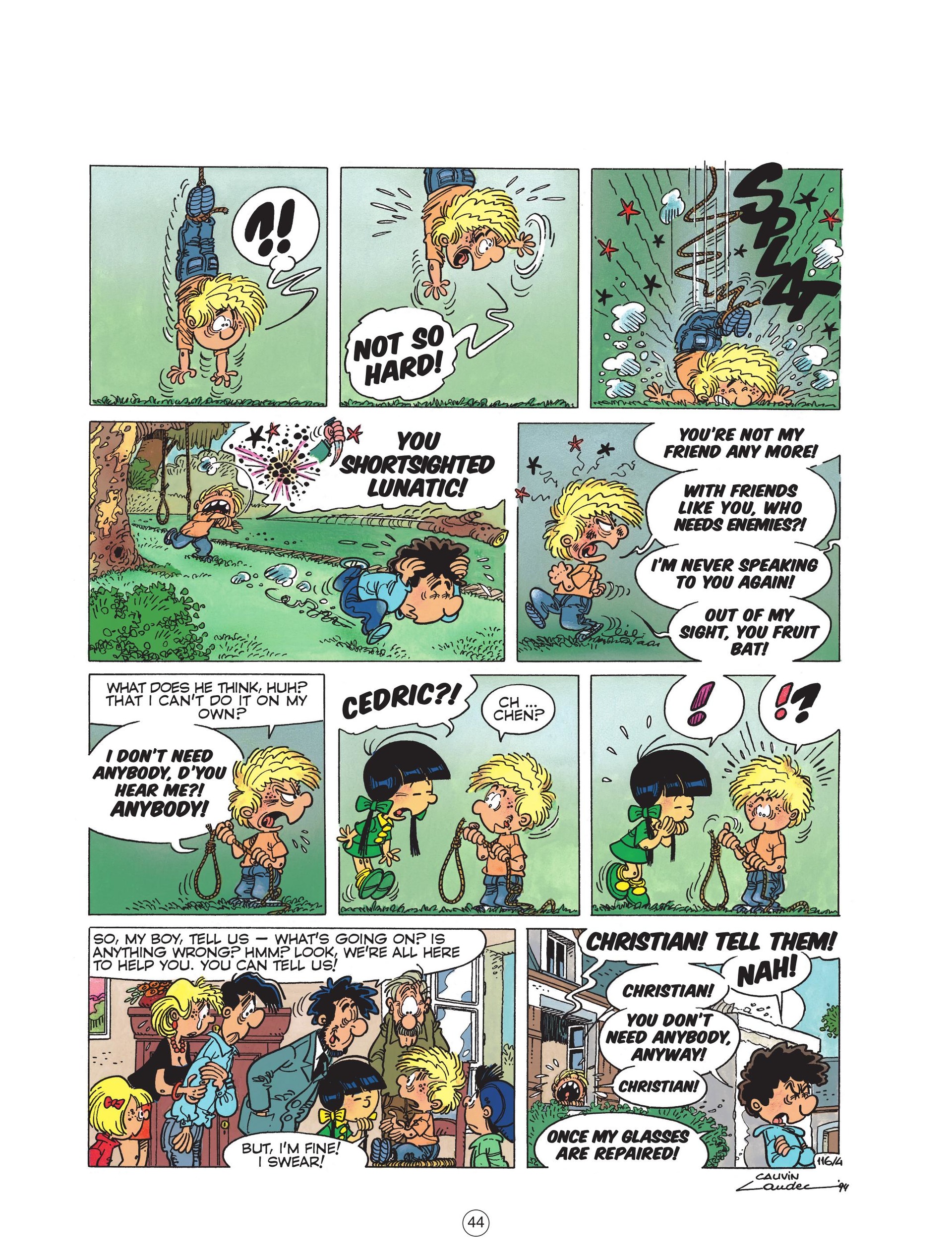 Read online Cedric comic -  Issue #6 - 46