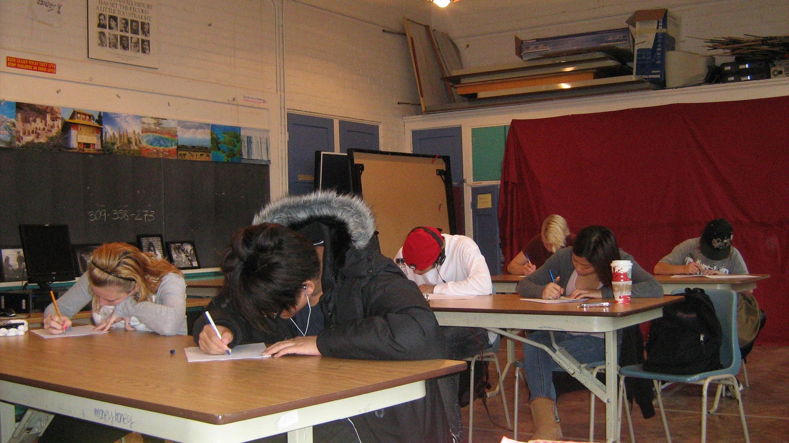 Oasis Arts & Social Change Program Sometimes writing a test is