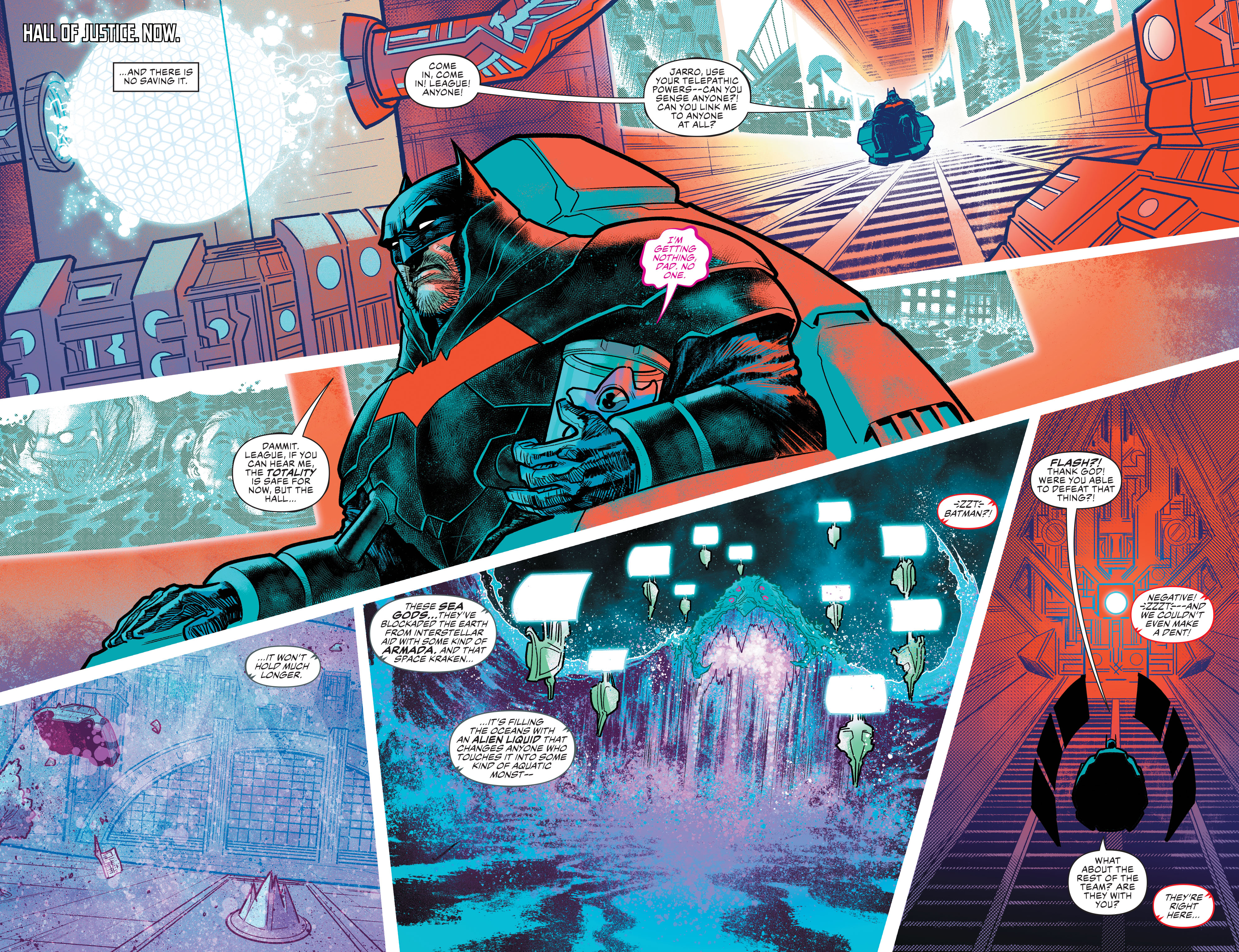 Read online Justice League/Aquaman: Drowned Earth comic -  Issue # TPB (Part 2) - 5