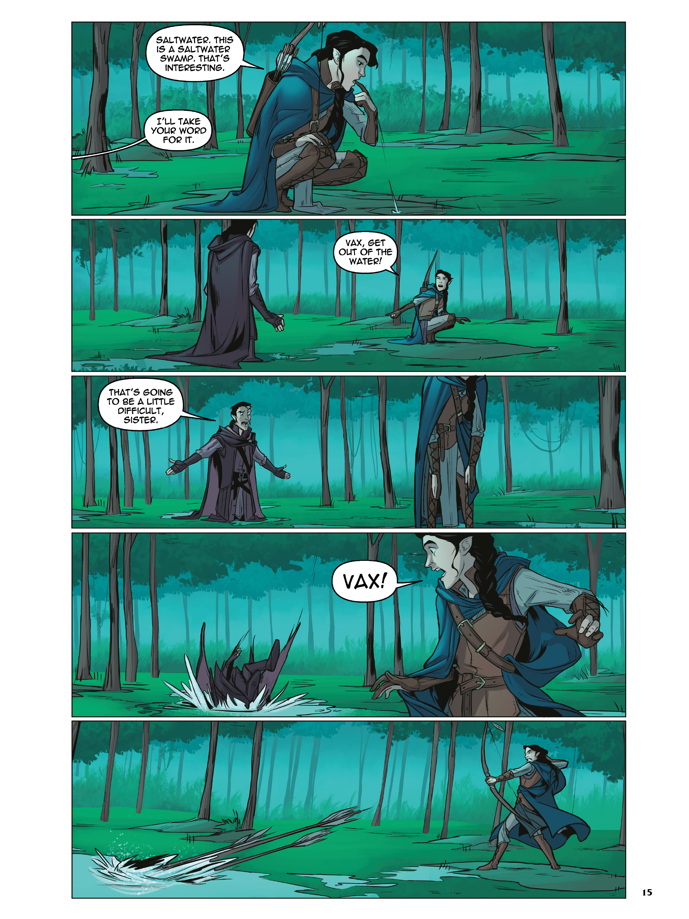 Read online Critical Role Vox Machina Origins comic -  Issue # (2019) _TPB Library Edition (Part 1) - 19