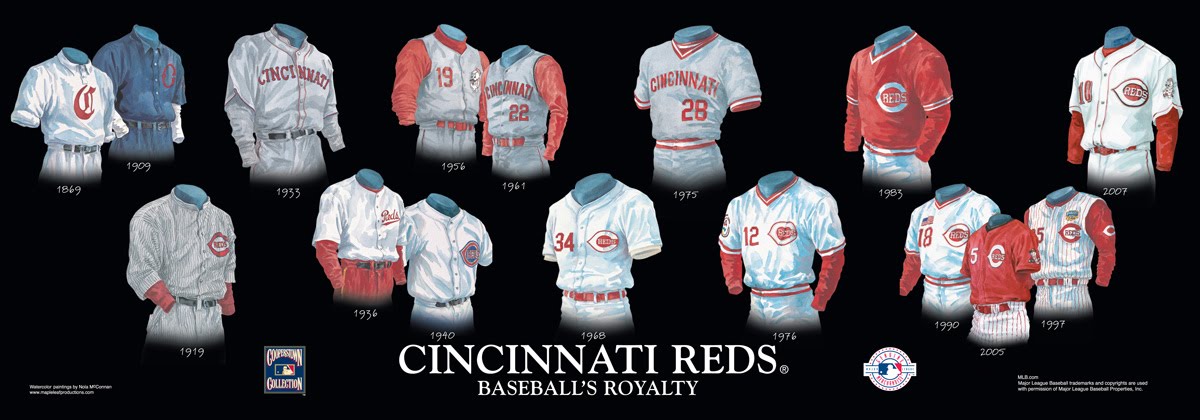 cincinnati reds jersey history