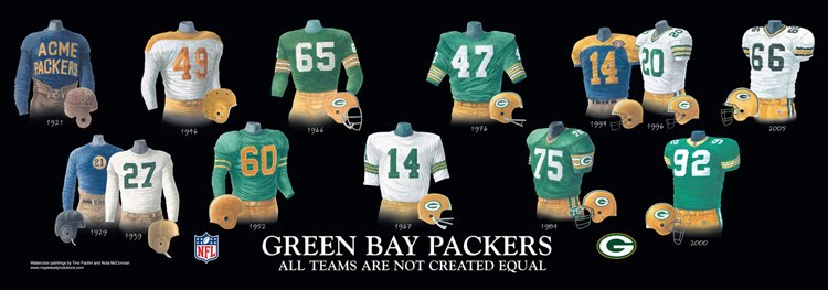 packers home uniform