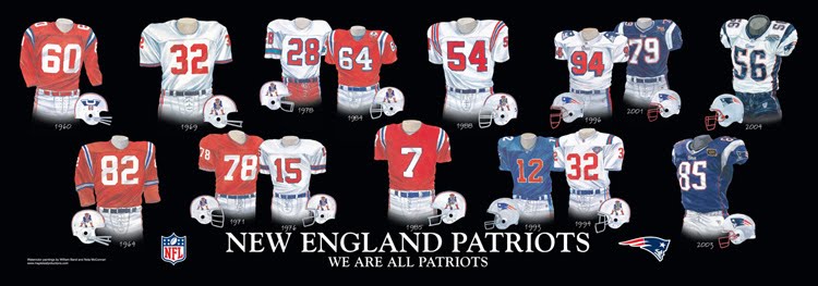 patriots retired numbers