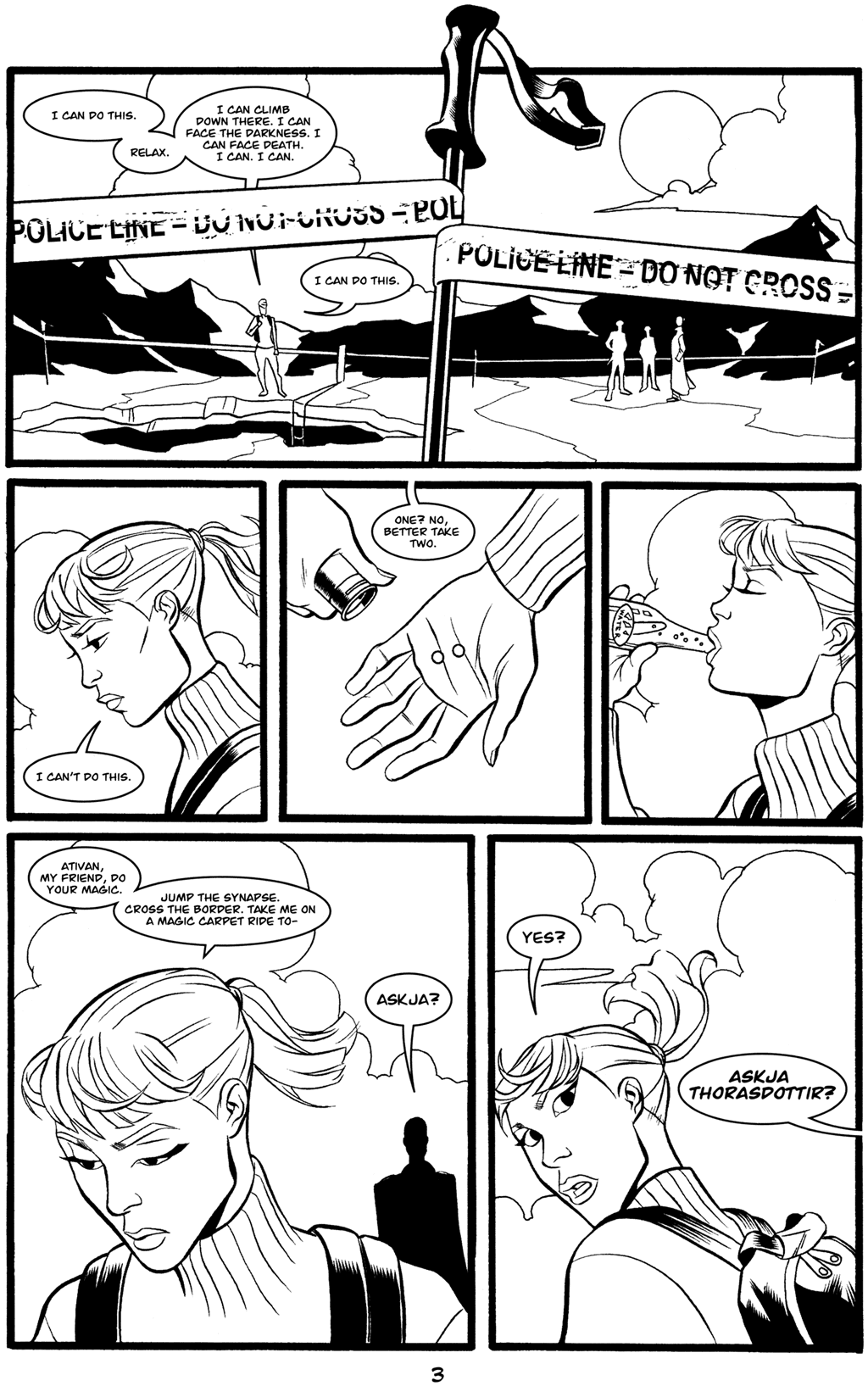 Read online Umbra comic -  Issue #1 - 6