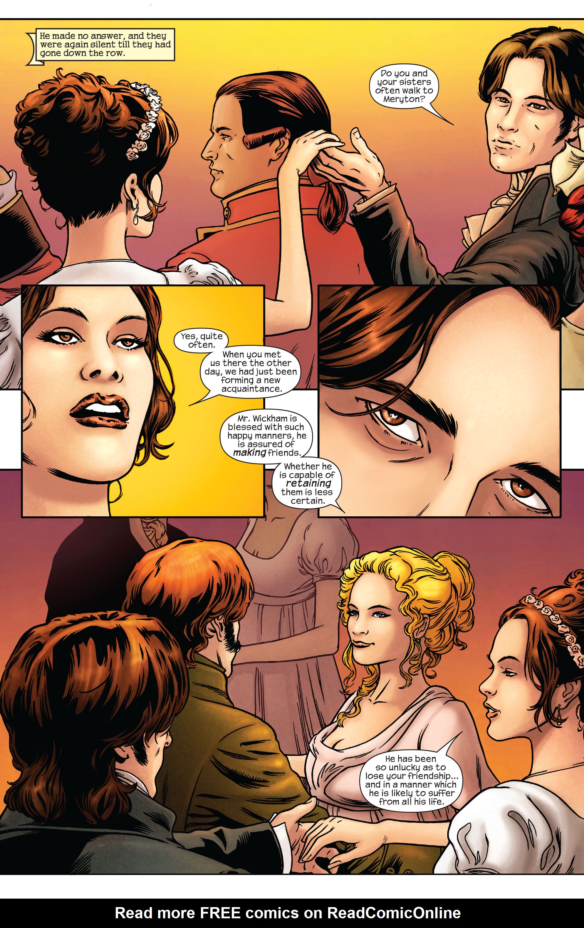 Read online Pride & Prejudice (2009) comic -  Issue #2 - 12
