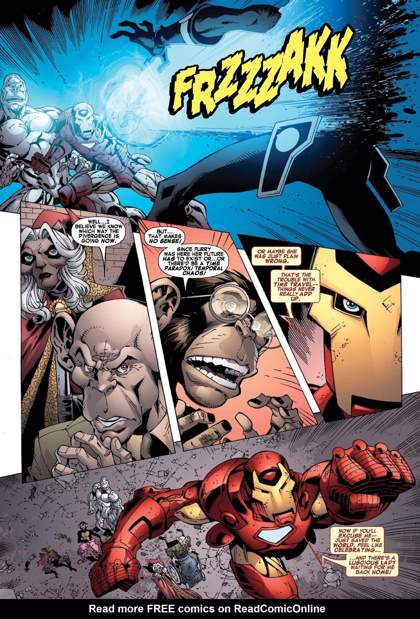 Read online Marvel Apes: Prime Eight comic -  Issue #3 - 8