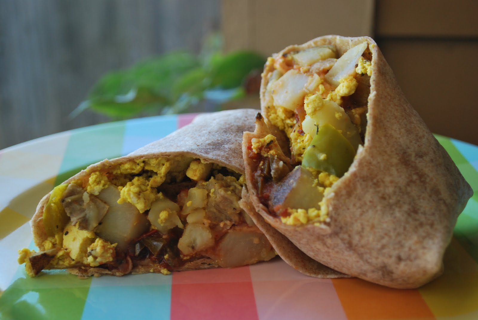 Vegan Crunk Land of the Magical Breakfast Burrito