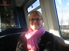 Kim on Danish Train