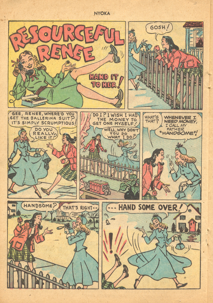 Read online Nyoka the Jungle Girl (1945) comic -  Issue #20 - 20