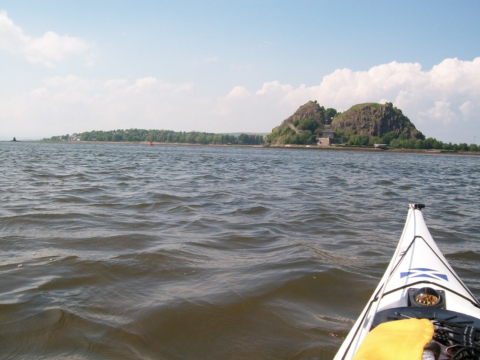 SEA KAYAKING ALONG THE SCOTTISH COAST the river clyde