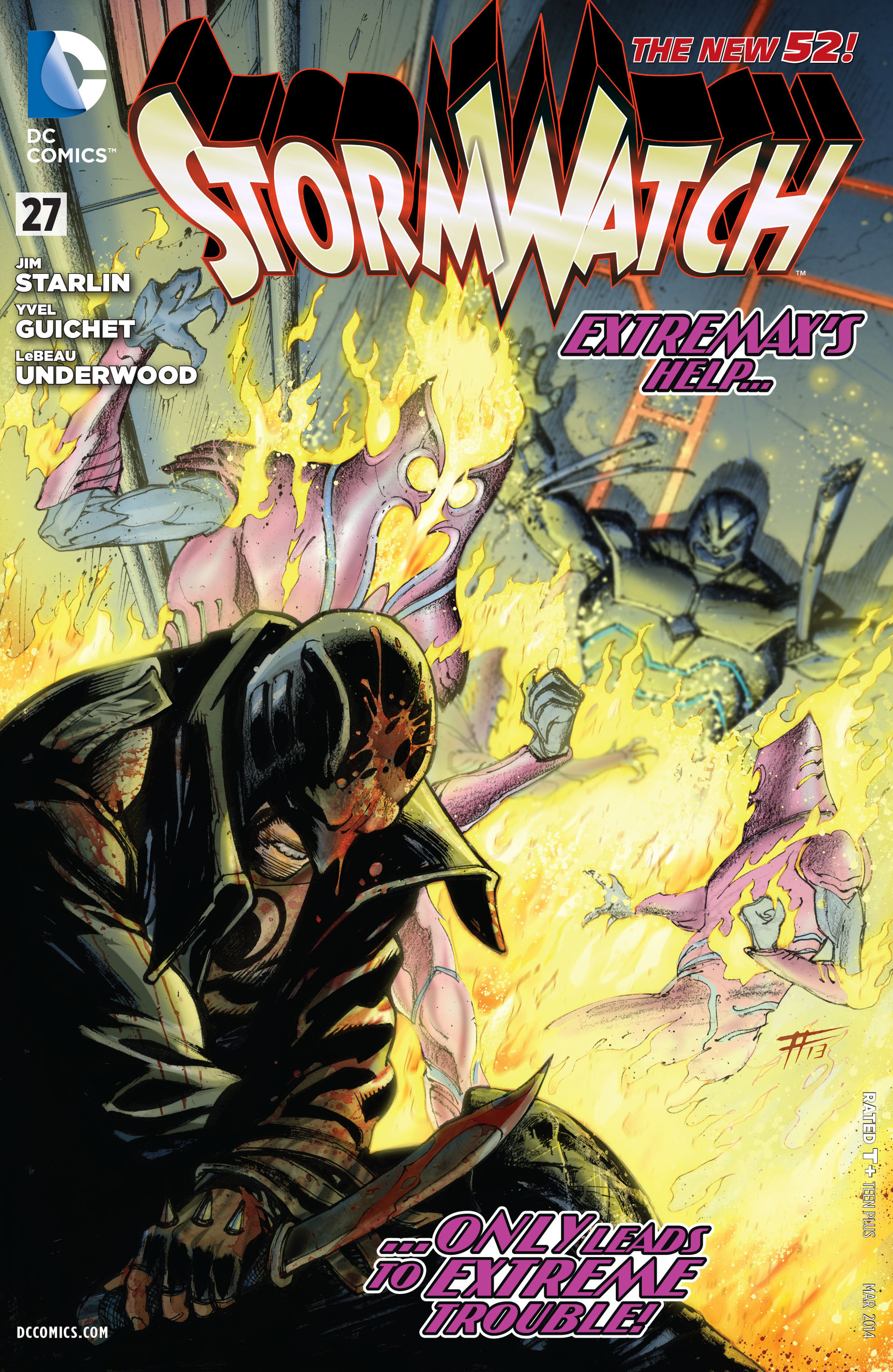 Read online Stormwatch (2011) comic -  Issue #27 - 1