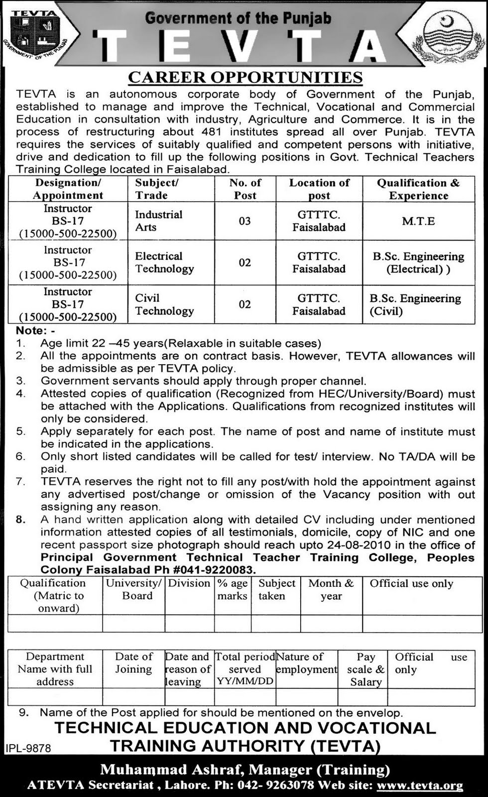 Daily jobs DAILY NEWS PAPER JOBS 130810