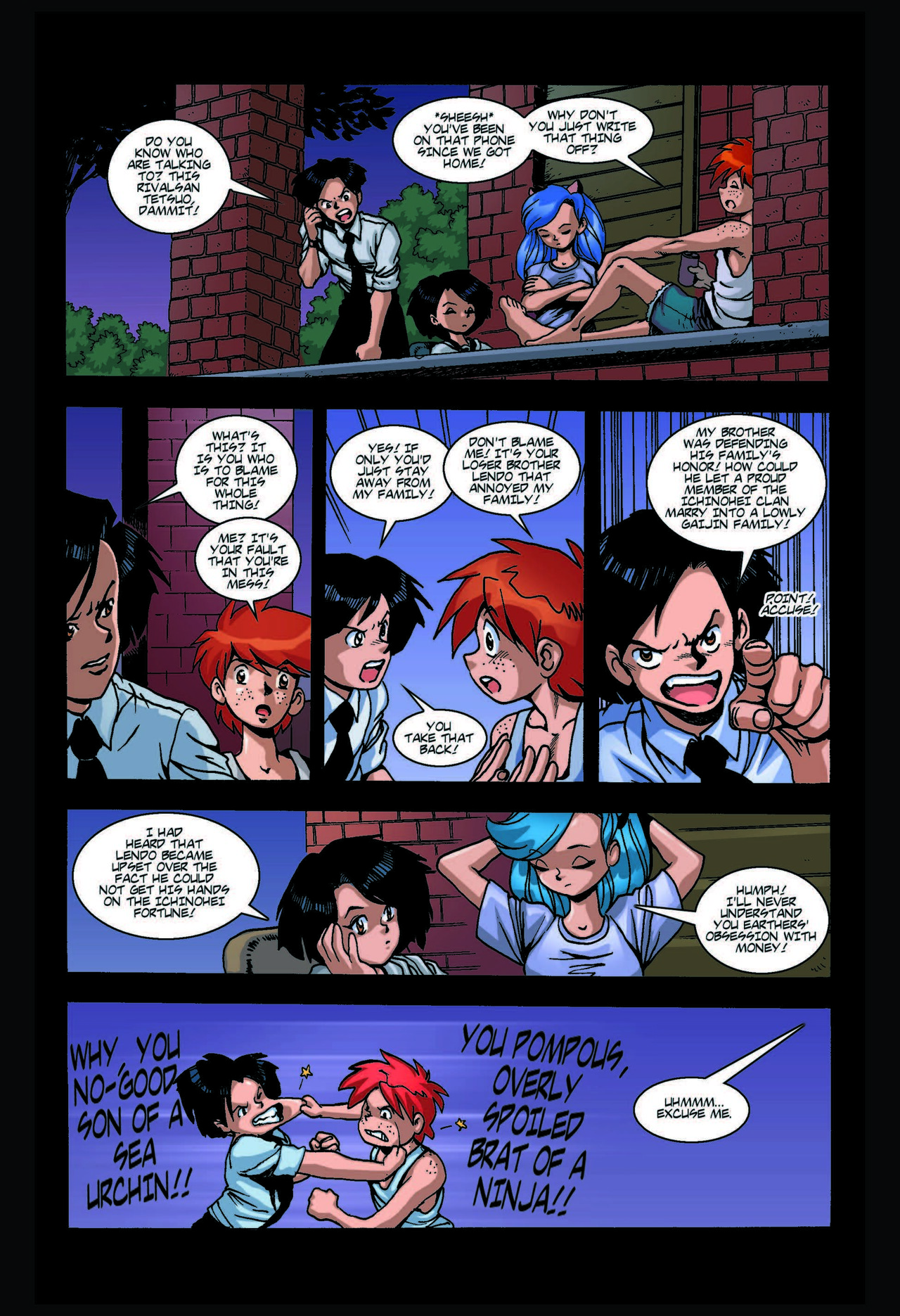 Read online Ninja High School Version 2 comic -  Issue #10 - 15