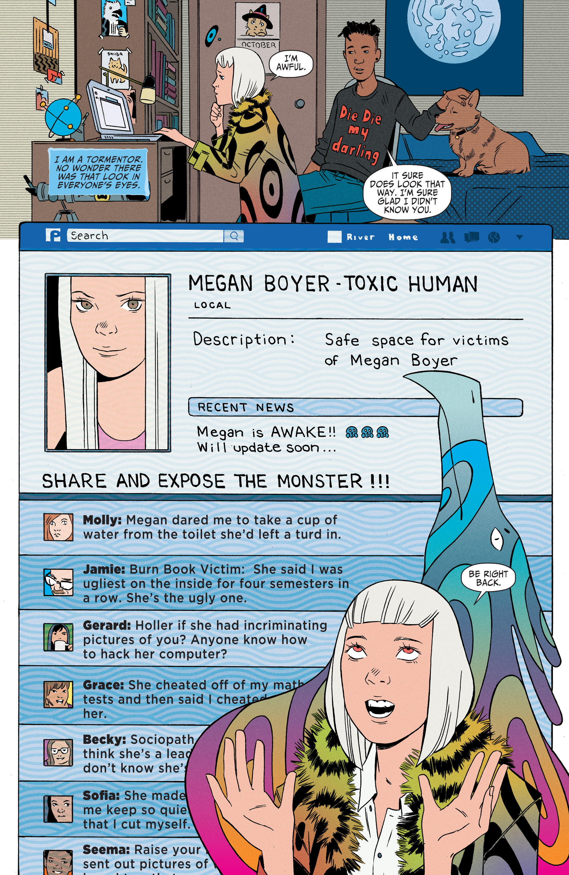 Read online Shade, the Changing Girl comic -  Issue #3 - 14