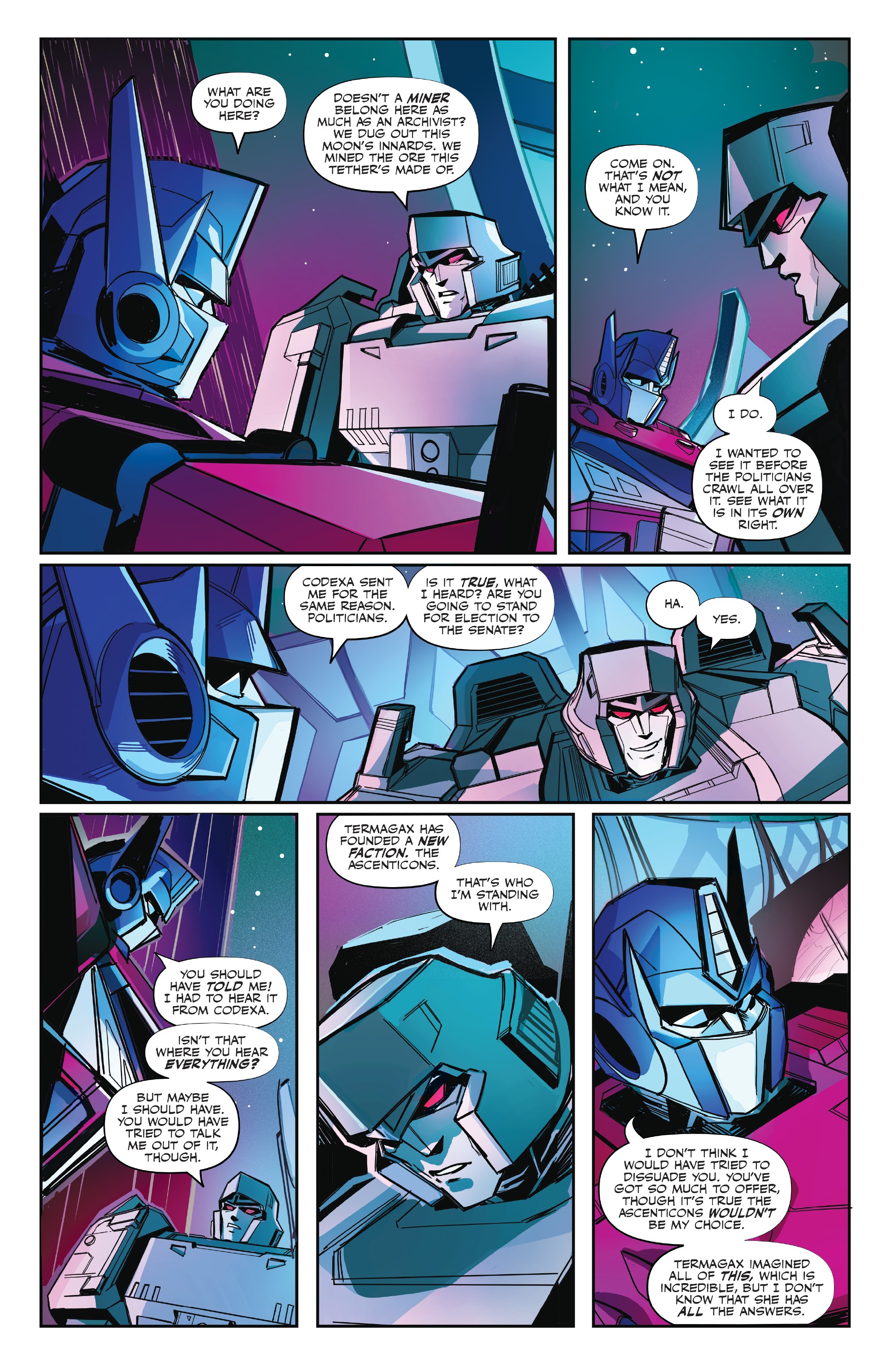Read online Transformers (2019) comic -  Issue #6 - 14