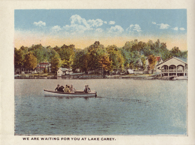 Postcards from My Attic: Souvenir of Tunkhannock & Lake Carey, PA: We ...