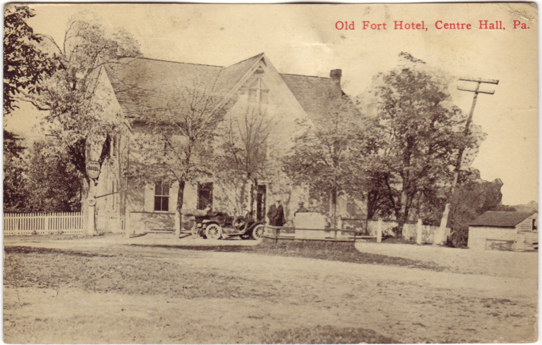 Postcards from My Attic Old Fort Hotel, Centre Hall, Pa