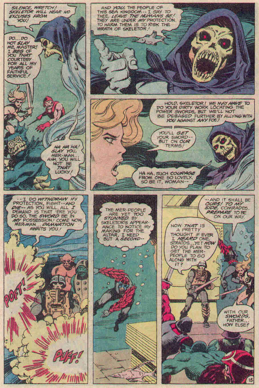 Read online Masters of the Universe (1982) comic -  Issue #2 - 16