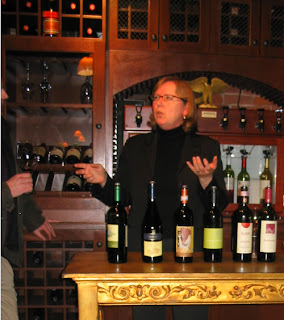 Eileen Write of Adonna Imports talks about her unique portfolio of Italian Wines. (C)2008 SmellsLikeGrape