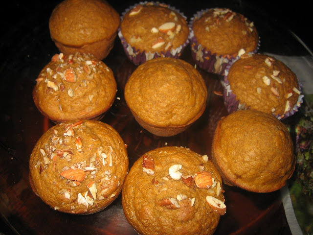 Pumpkin Muffins or Quick Bread, a quick after school snack are great in the fall. 