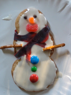 snowman cookies