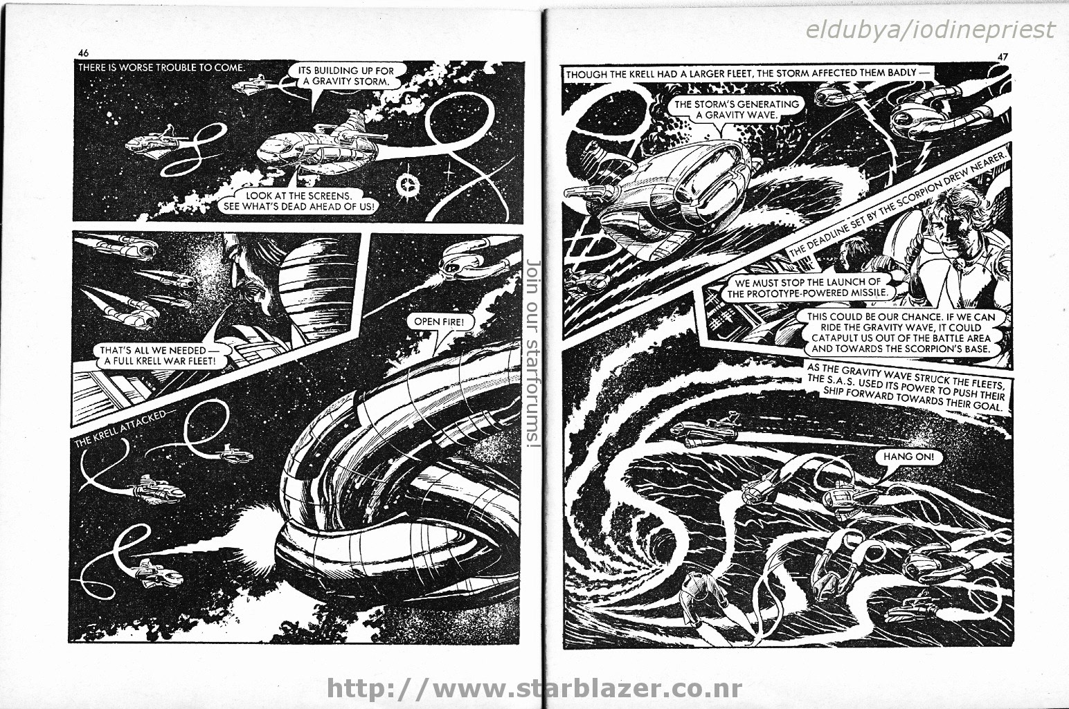 Read online Starblazer comic -  Issue #148 - 25