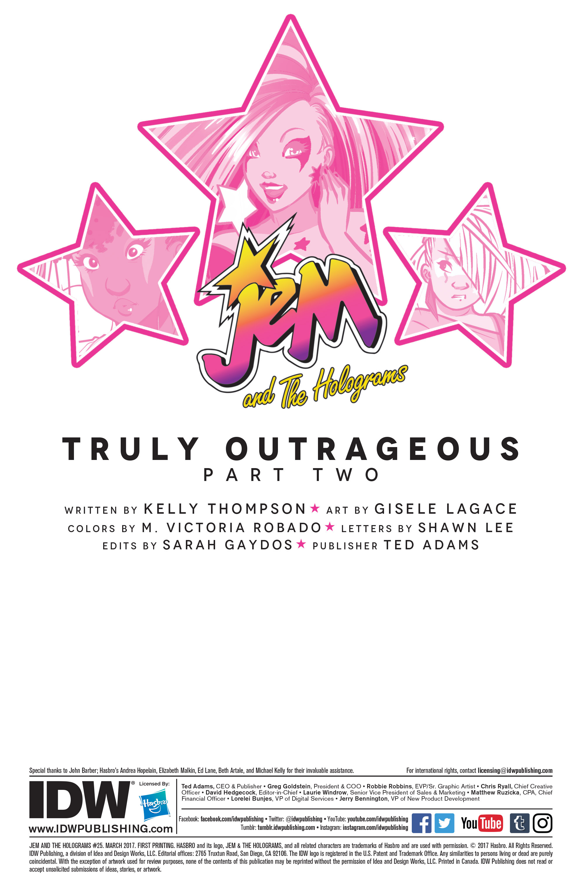 Read online Jem and The Holograms comic -  Issue #25 - 2